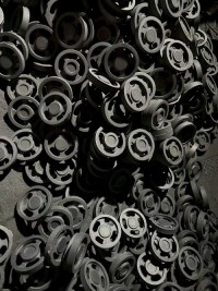 Cover rolling machine pulley