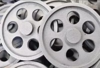 Cast iron pulley