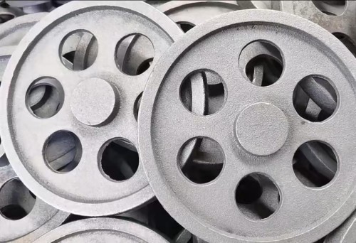 Cast iron pulley
